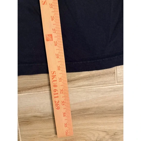 Carhartt Mens Loose Fit Heavyweight Pocket T-Shirt Navy Blue XL K87 - Picture 5 of 6